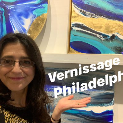 Silvia Depaire - Vernissage Carré d'artistes - Philadelphie